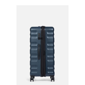 Antler Clifton 80cm Large Hardsided Luggage - Navy - Love Luggage