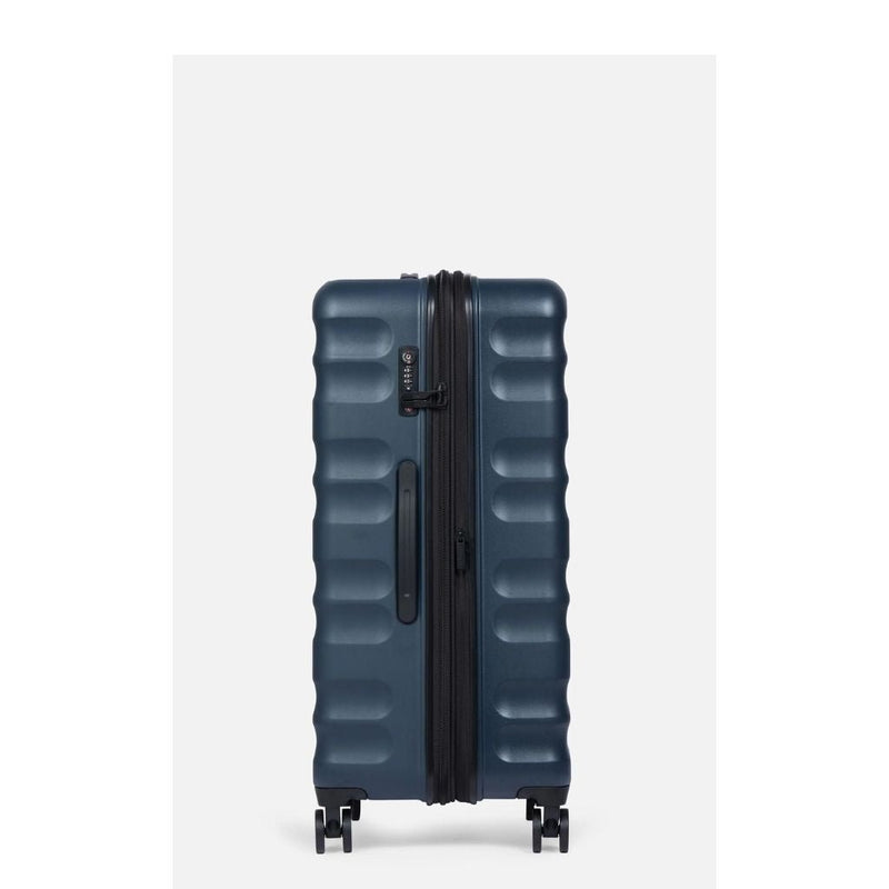 Antler Clifton 80cm Large Hardsided Luggage - Navy - Love Luggage