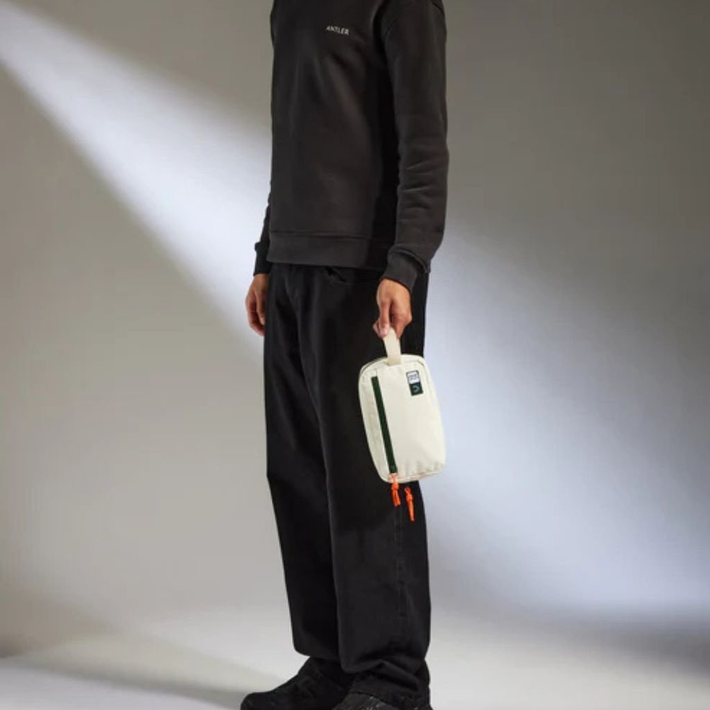 Antler Essential Wash Bag in Stone - Love Luggage