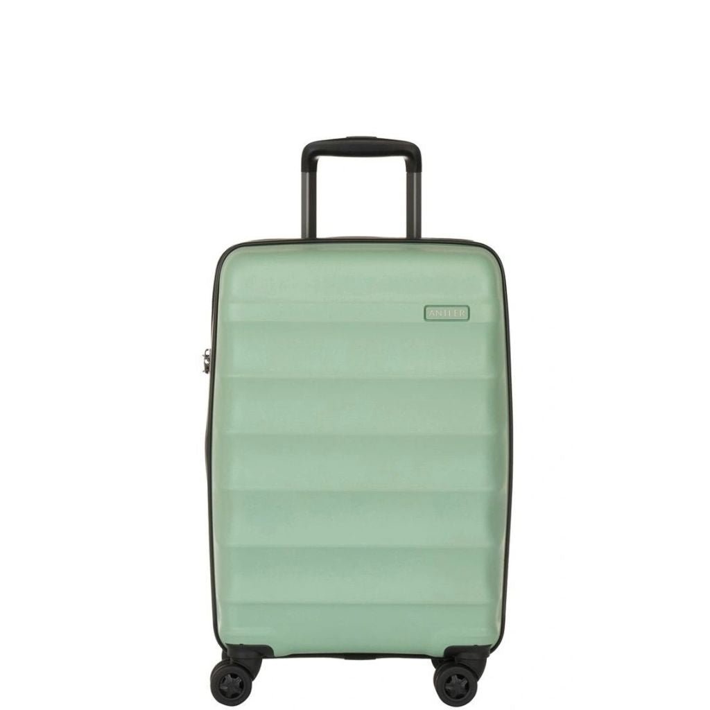 Antler Juno 56cm EXP Carry On Hardsided Luggage - Mineral - Love Luggage