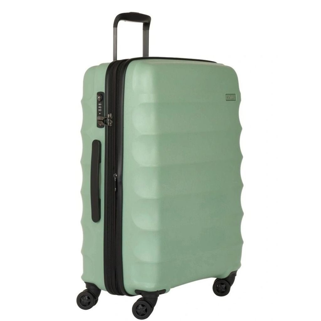 Antler Juno 68cm EXP Medium Hardsided Luggage - Mineral - Love Luggage