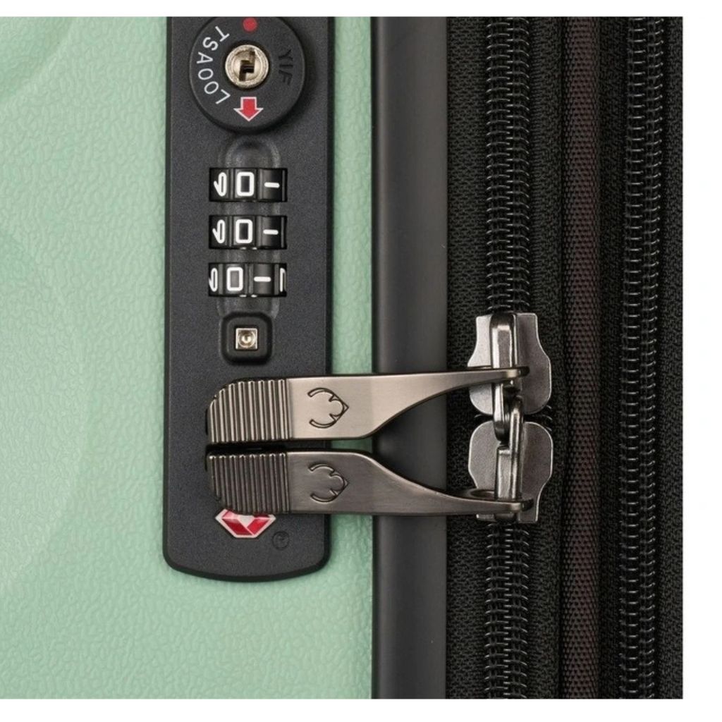 Antler Juno 68cm EXP Medium Hardsided Luggage - Mineral - Love Luggage