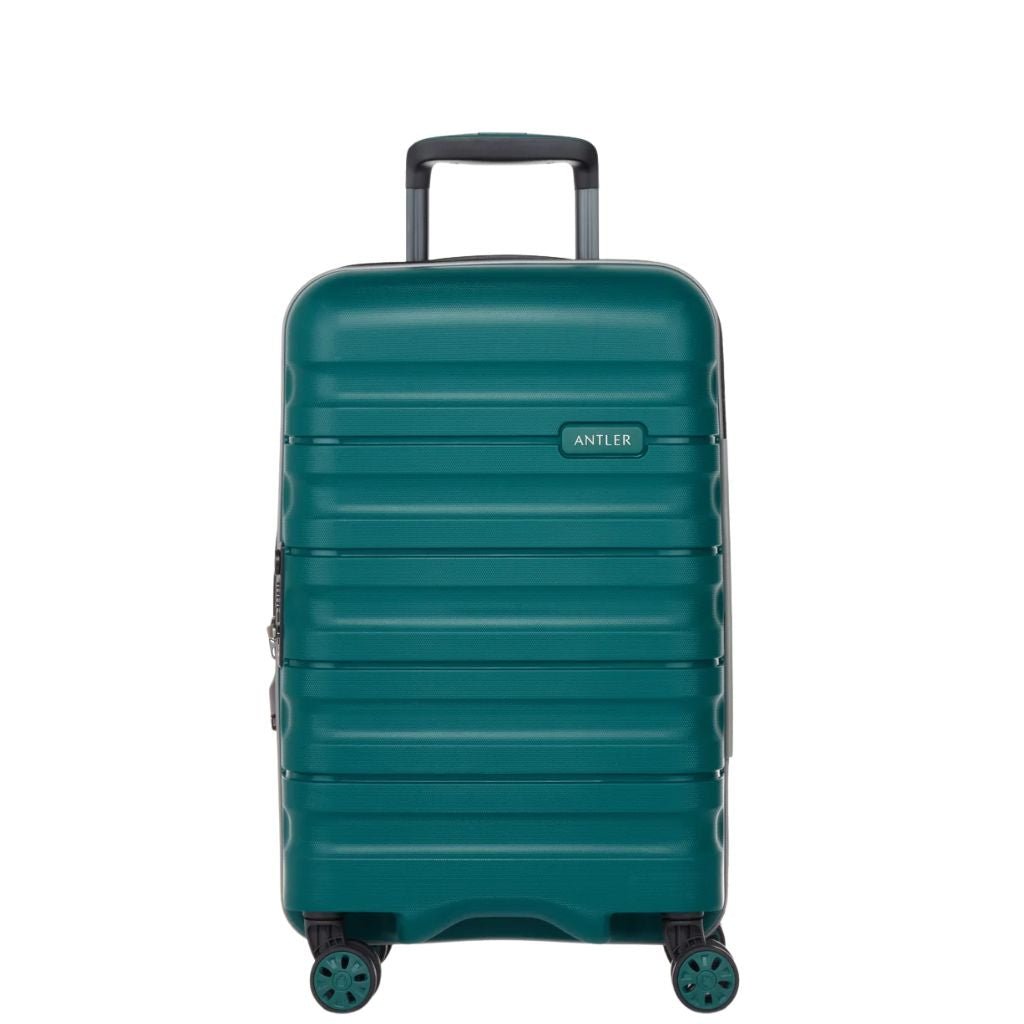 Antler Lincoln 56cm Carry On Hardsided Luggage - Deep Teal - Love Luggage