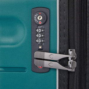 Antler Lincoln 56cm Carry On Hardsided Luggage - Deep Teal - Love Luggage