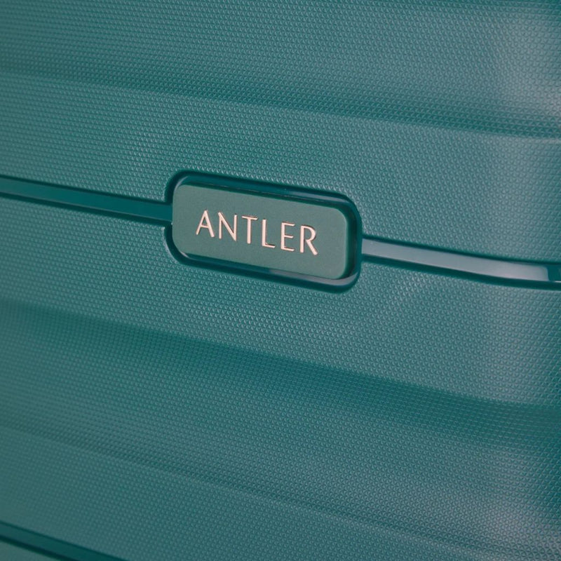 Antler Lincoln 56cm Carry On Hardsided Luggage - Deep Teal - Love Luggage