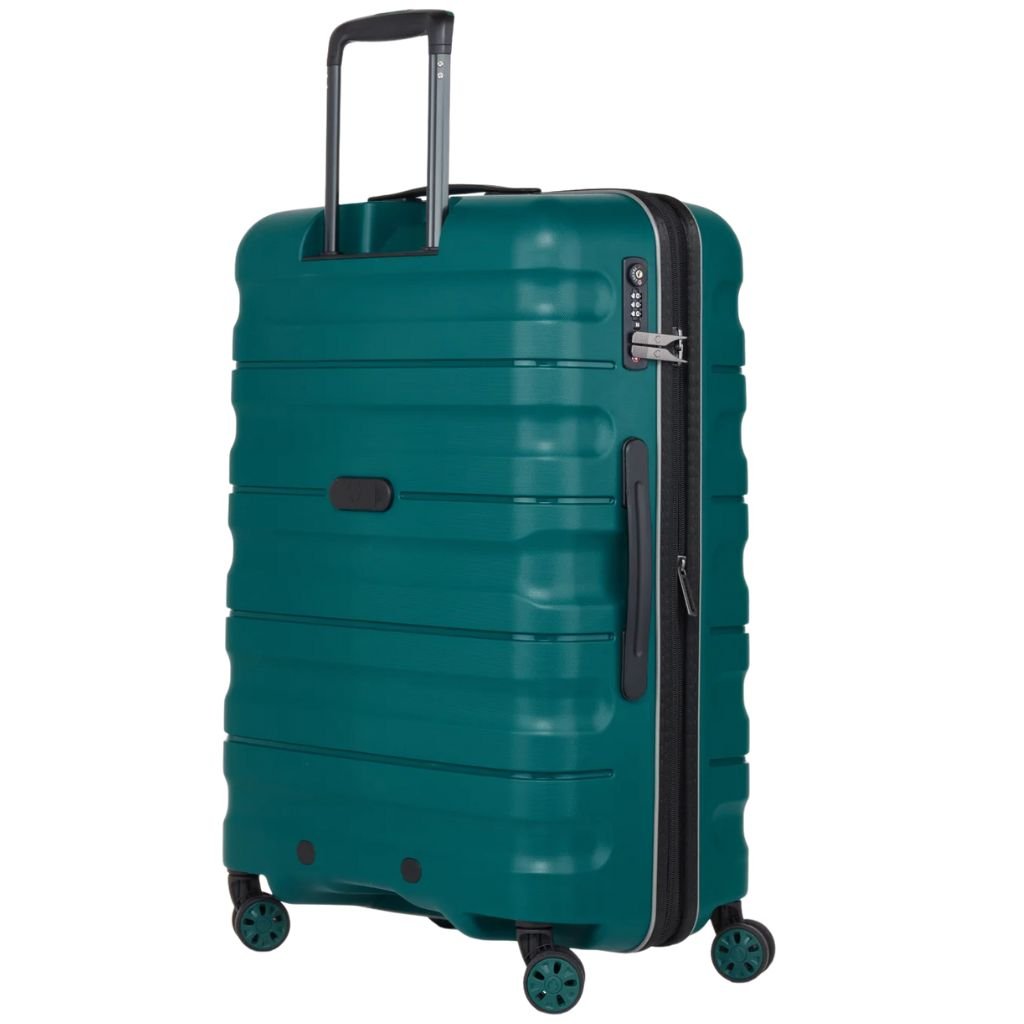 Antler Lincoln 68cm Medium Hardsided Luggage - Deep Teal - Love Luggage