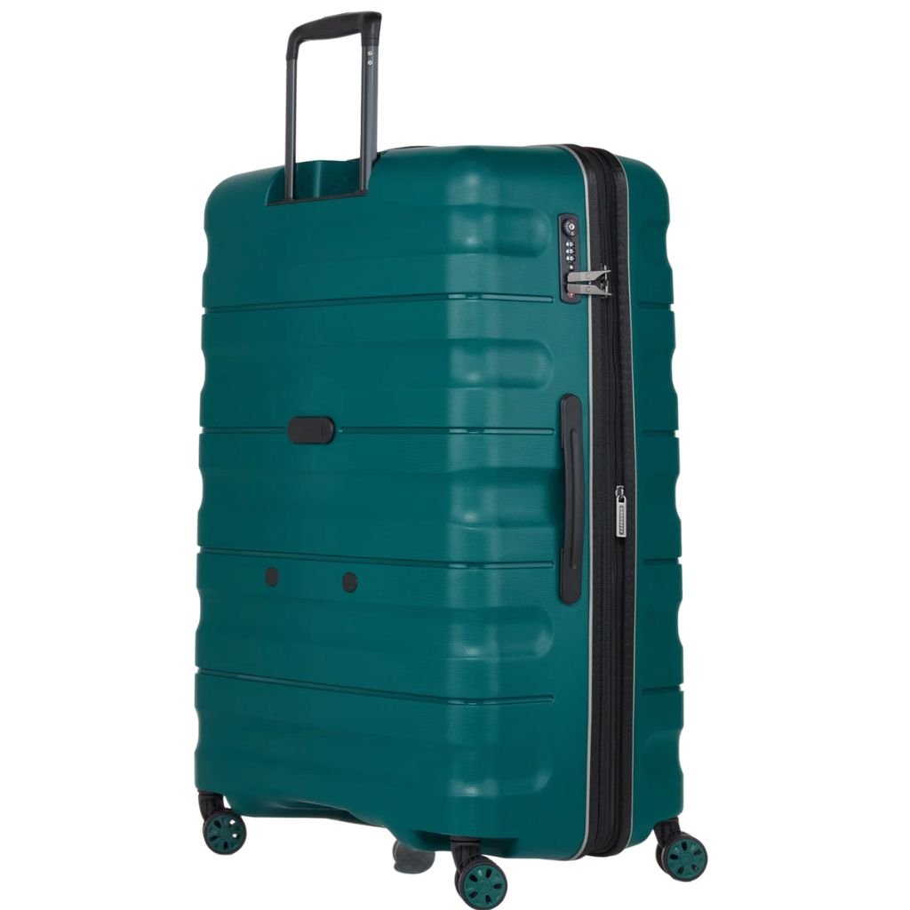 Antler Lincoln 80.5cm Large Hardsided Luggage - Deep Teal - Love Luggage