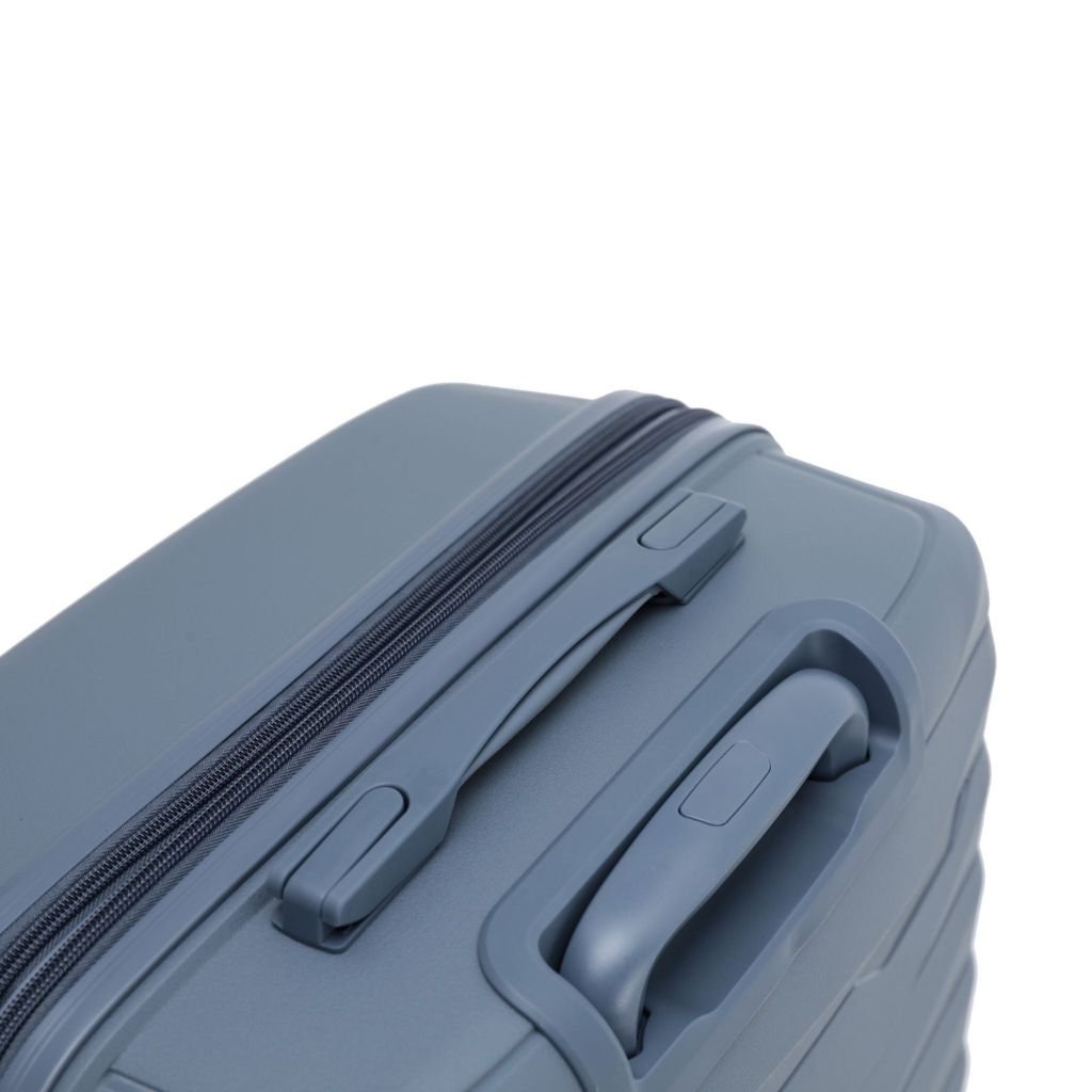 Aus Luggage Pilot 3 Piece Hardsided Luggage Set - Slate - Love Luggage