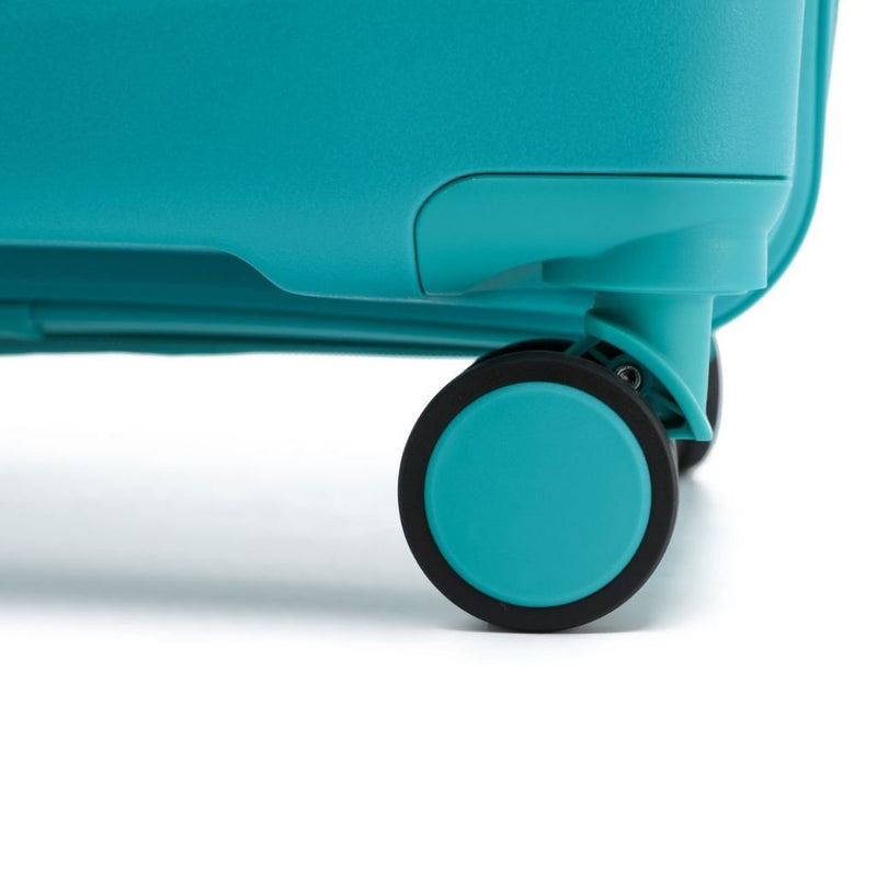 Aus Luggage Pilot 3 Piece Hardsided Luggage Set - Teal - Love Luggage
