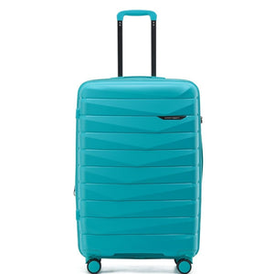 Aus Luggage Pilot 3 Piece Hardsided Luggage Set - Teal - Love Luggage