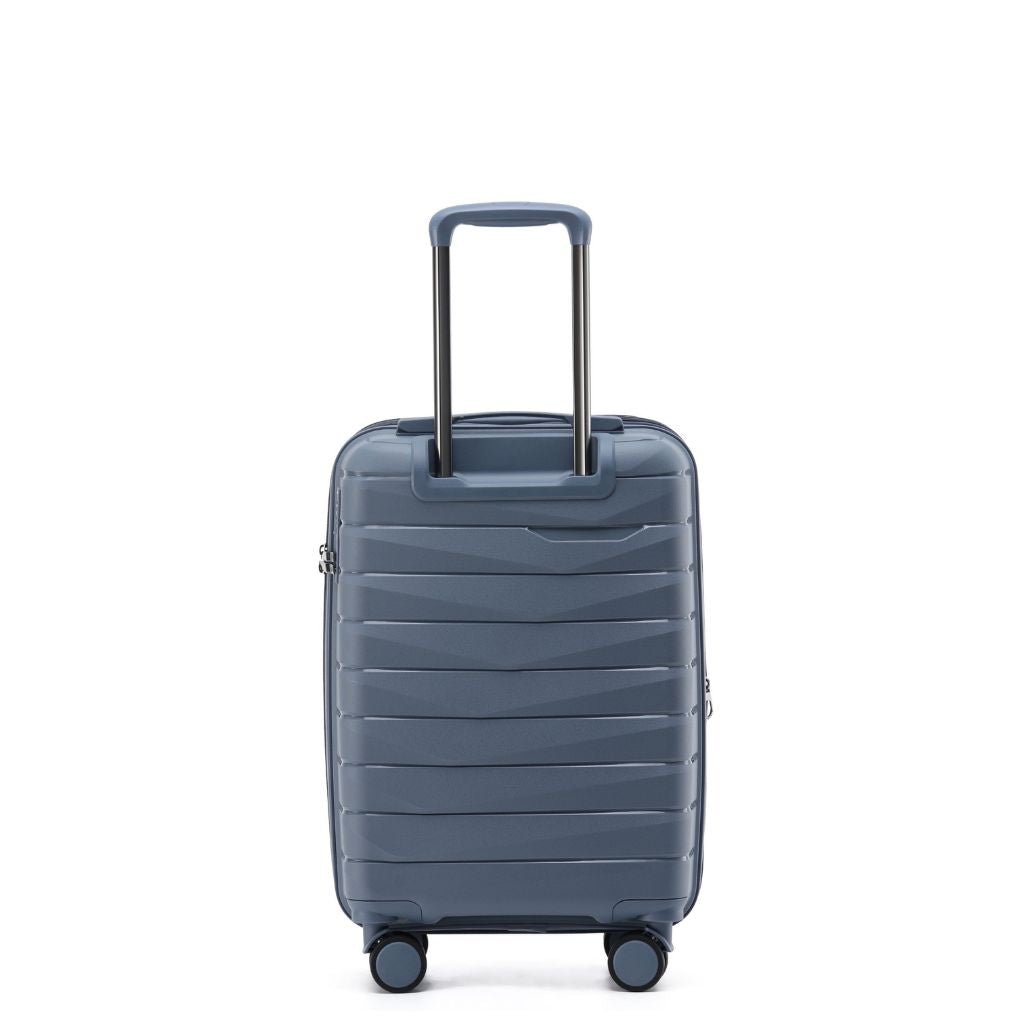 Aus Luggage Pilot 55cm Carry On Hardsided Luggage - Slate - Love Luggage