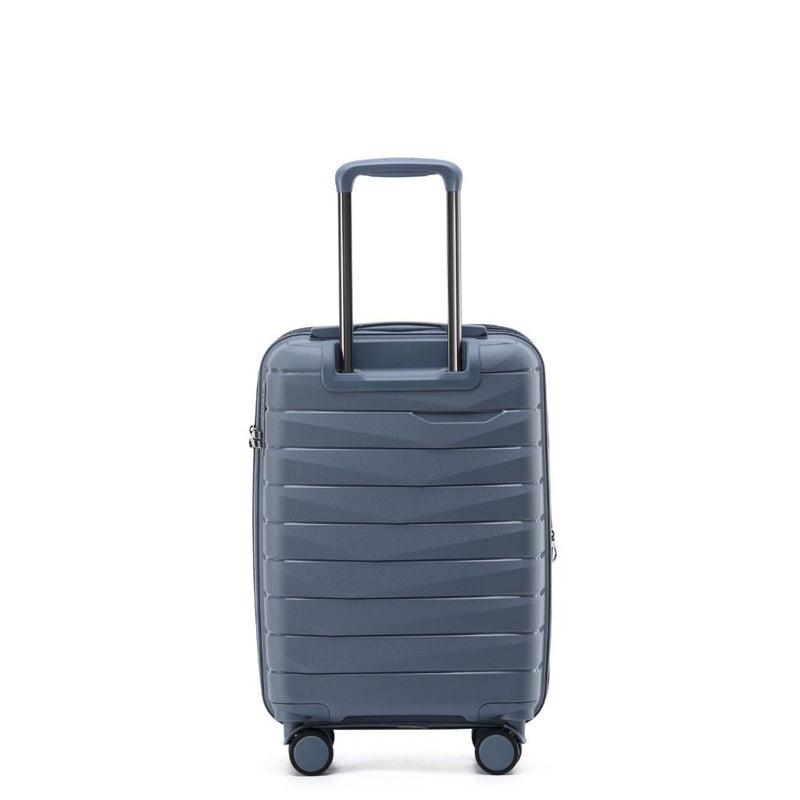 Aus Luggage Pilot 55cm Carry On Hardsided Luggage - Slate - Love Luggage