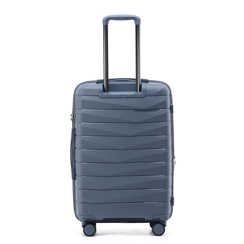 Aus Luggage Pilot 65cm Medium Hardsided Luggage - Slate - Love Luggage