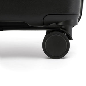 Aus Luggage Pilot 75cm Large Hardsided Luggage - Black - Love Luggage