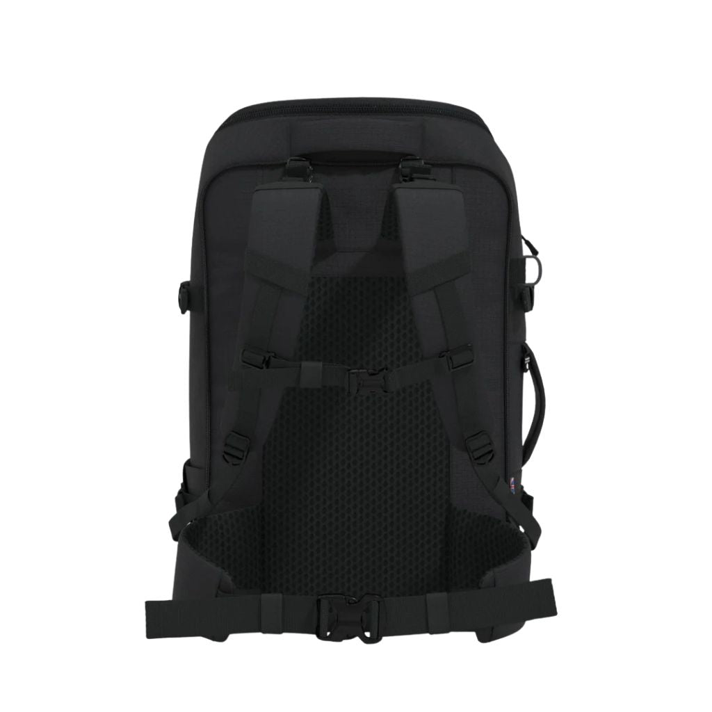 CabinZero ADV 42L Carry On Backpack - Absolute Black - Love Luggage