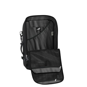 CabinZero ADV 42L Carry On Backpack - Absolute Black - Love Luggage
