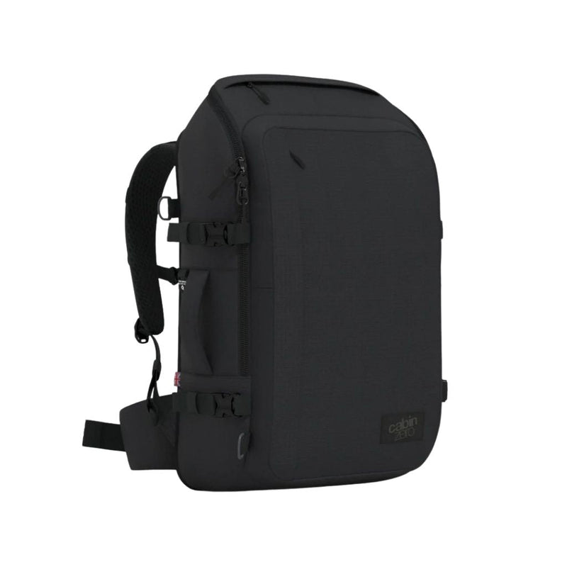 CabinZero ADV 42L Carry On Backpack - Absolute Black - Love Luggage