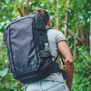 CabinZero ADV 42L Carry On Backpack - Absolute Black - Love Luggage