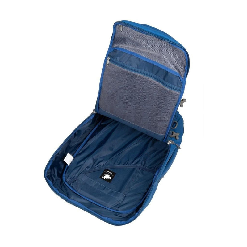 CabinZero ADV 42L Carry On Backpack - Atlantic Blue - Love Luggage