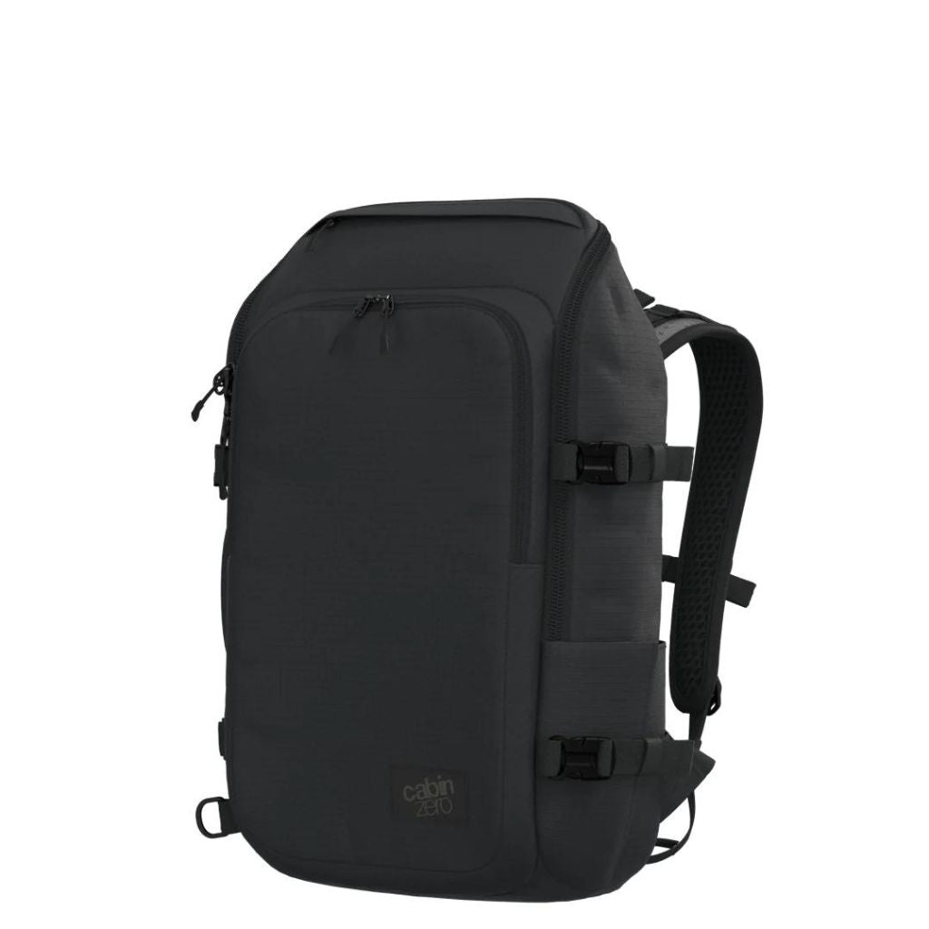 CabinZero ADV PRO 32L Carry On Backpack - Absolute Black - Love Luggage