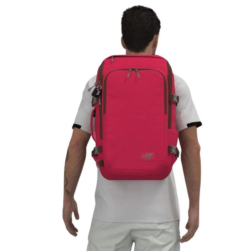 CabinZero ADV PRO 32L Carry On Backpack - Miami Magenta - Love Luggage
