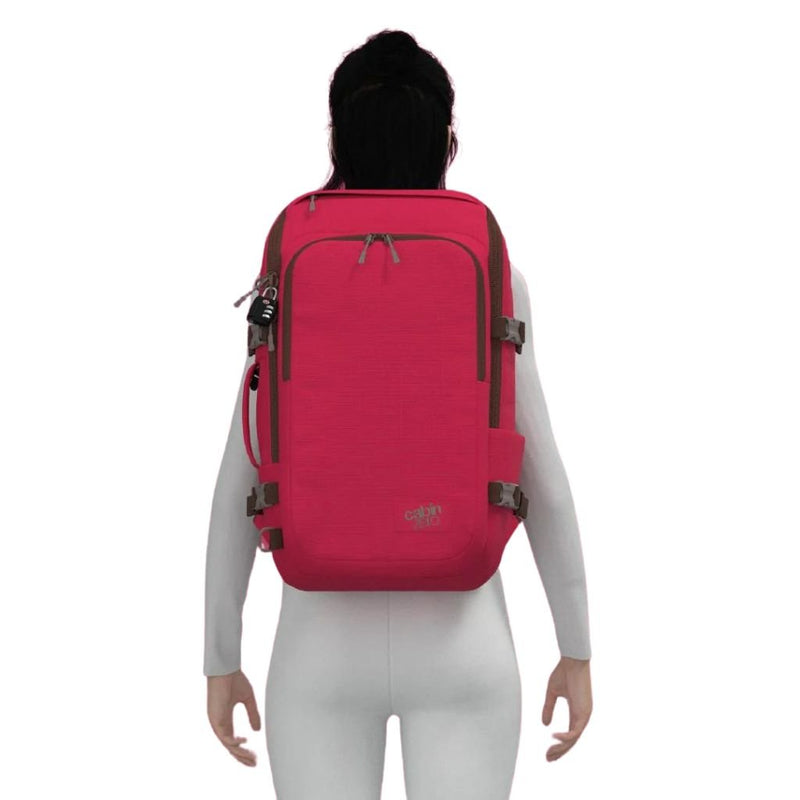 CabinZero ADV PRO 32L Carry On Backpack - Miami Magenta - Love Luggage