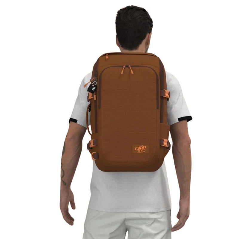 CabinZero ADV PRO 32L Carry On Backpack - Saigon Coffee - Love Luggage