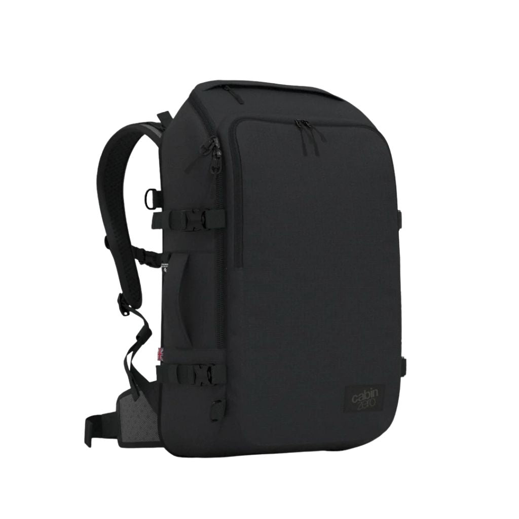 CabinZero ADV PRO 42L Carry On Backpack - Black - Love Luggage
