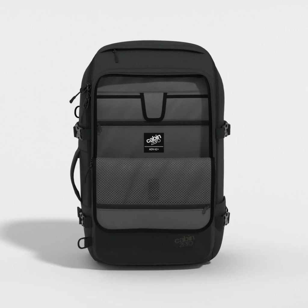 CabinZero ADV PRO 42L Carry On Backpack - Black - Love Luggage