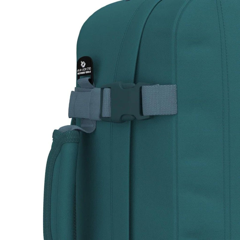 CabinZero Classic 28L Lightweight Carry On Backpack - Aruba Blue - Love Luggage
