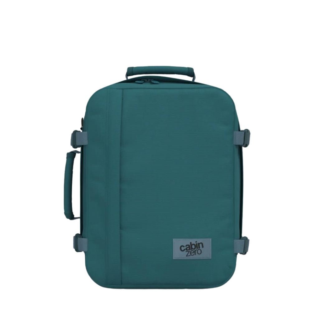 CabinZero Classic 28L Lightweight Carry On Backpack - Aruba Blue - Love Luggage