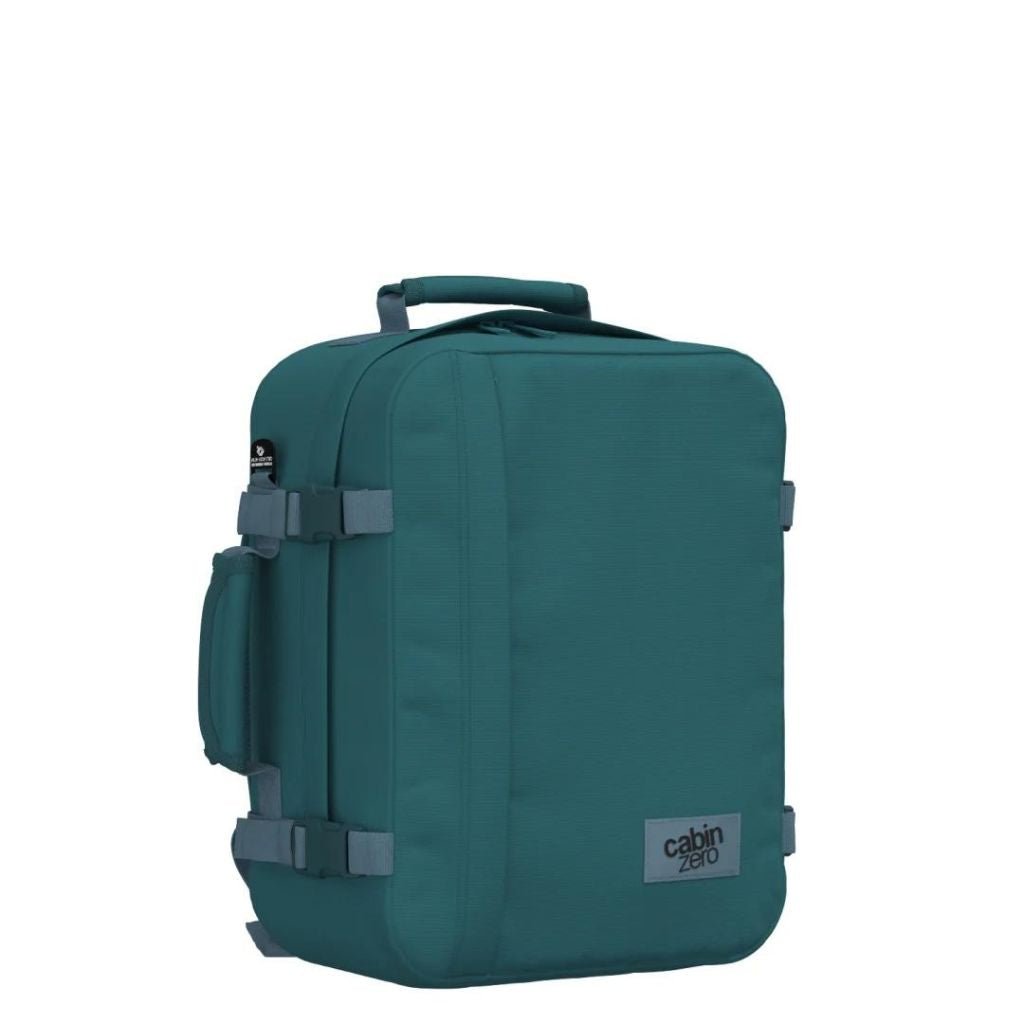 CabinZero Classic 28L Lightweight Carry On Backpack - Aruba Blue - Love Luggage