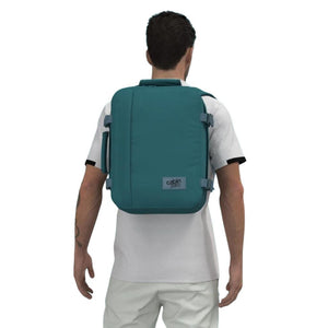 CabinZero Classic 28L Lightweight Carry On Backpack - Aruba Blue - Love Luggage