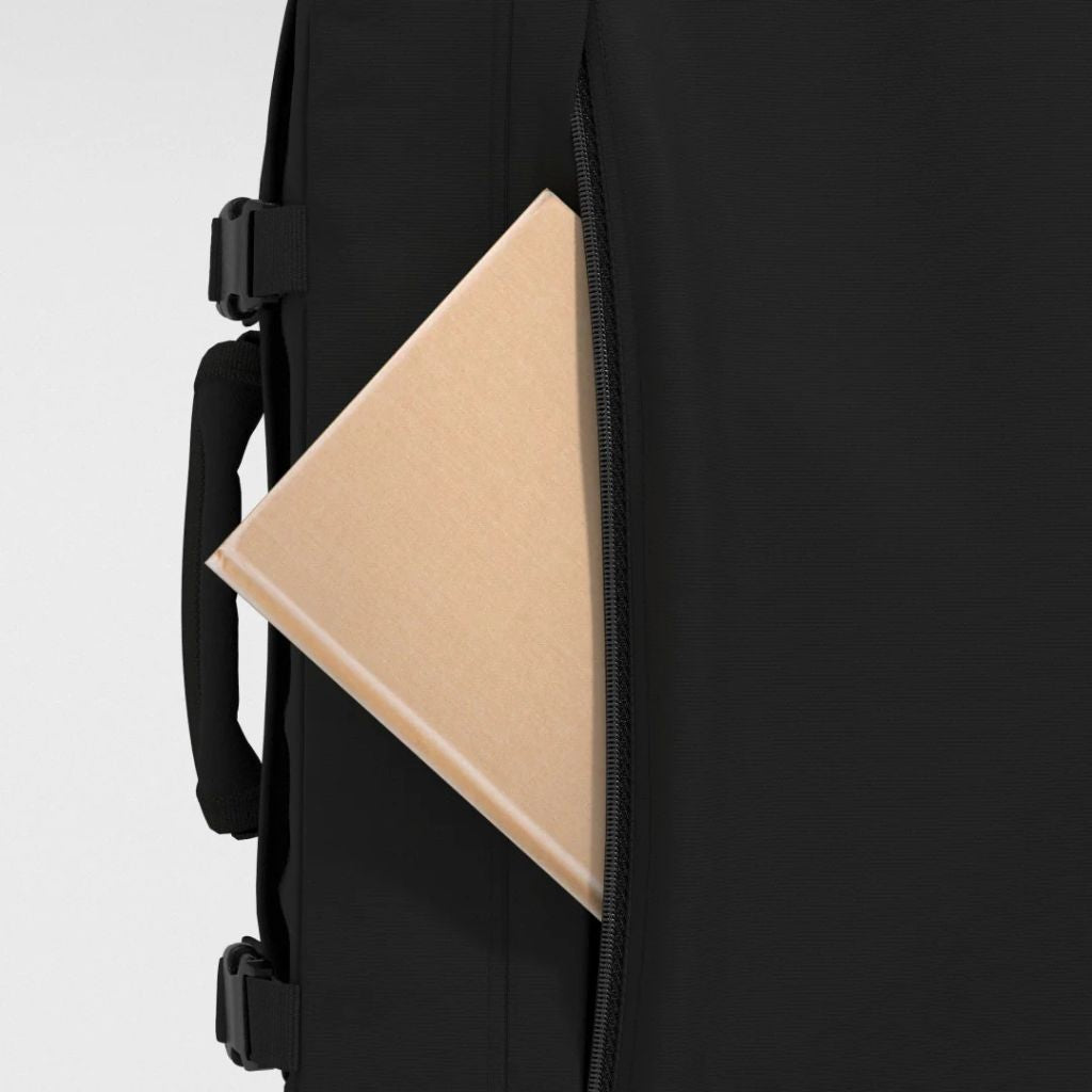 CabinZero Classic 28L Lightweight Carry On Backpack - Black - Love Luggage