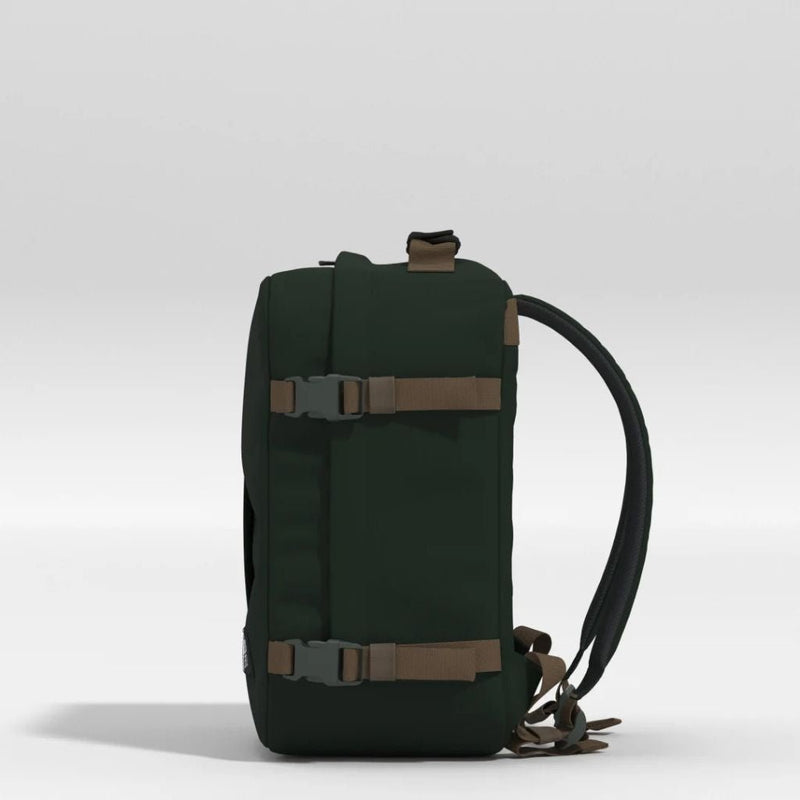 CabinZero Classic 28L Lightweight Carry On Backpack - Black Sand - Love Luggage