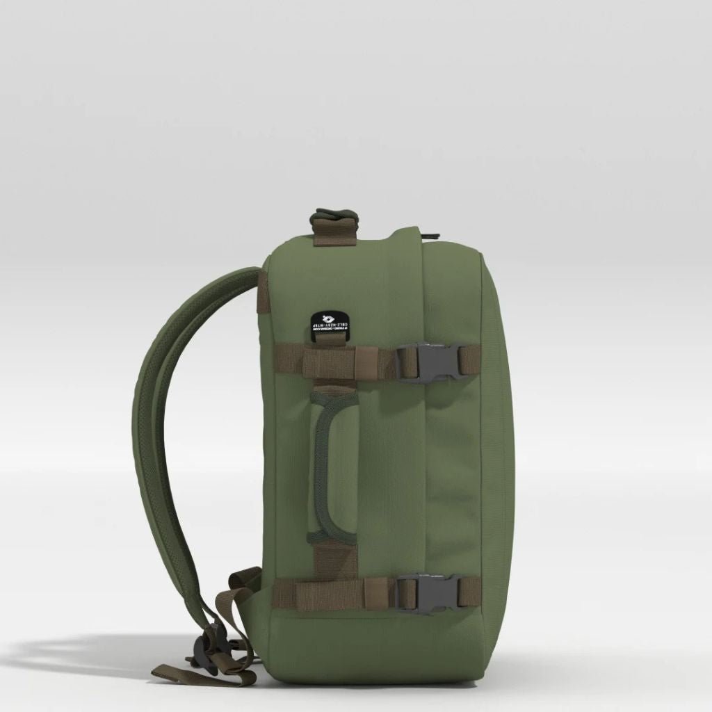 CabinZero Classic 28L Lightweight Carry On Backpack - Georgian Khaki - Love Luggage