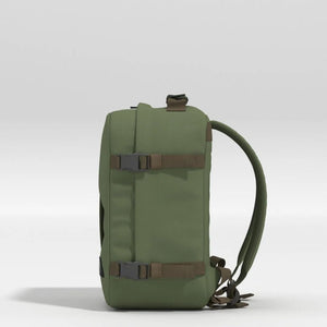 CabinZero Classic 28L Lightweight Carry On Backpack - Georgian Khaki - Love Luggage