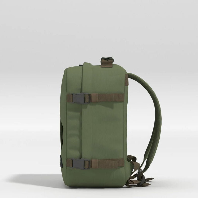 CabinZero Classic 28L Lightweight Carry On Backpack - Georgian Khaki - Love Luggage