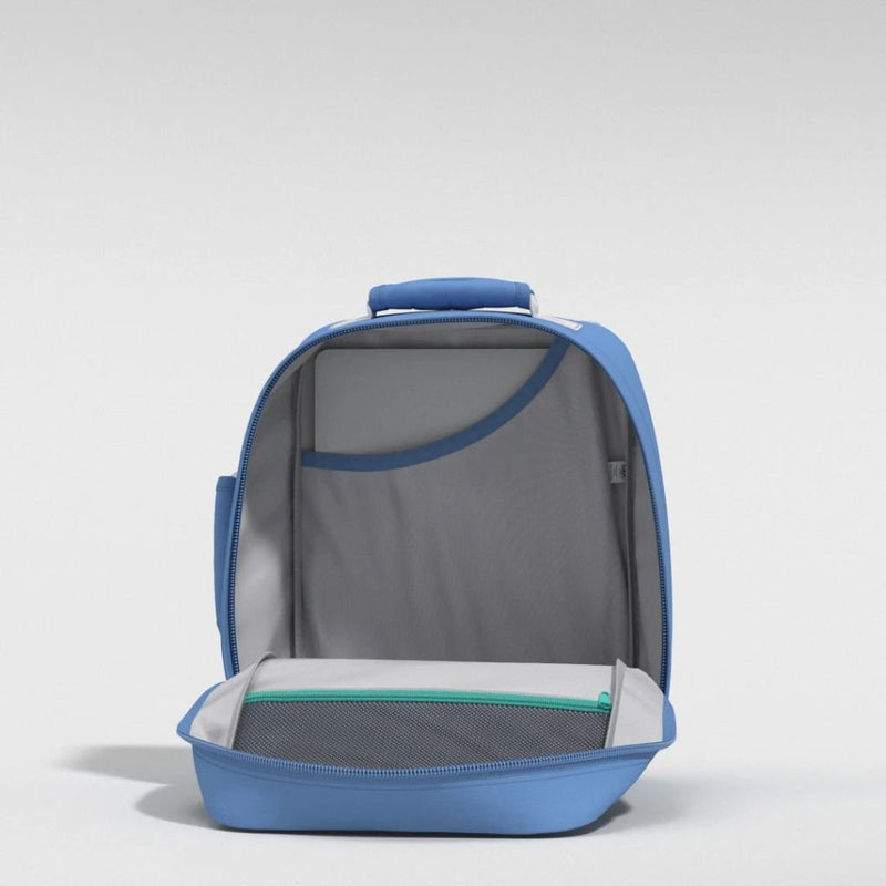 CabinZero Classic 28L Lightweight Carry On Backpack - Infinity Blue - Love Luggage