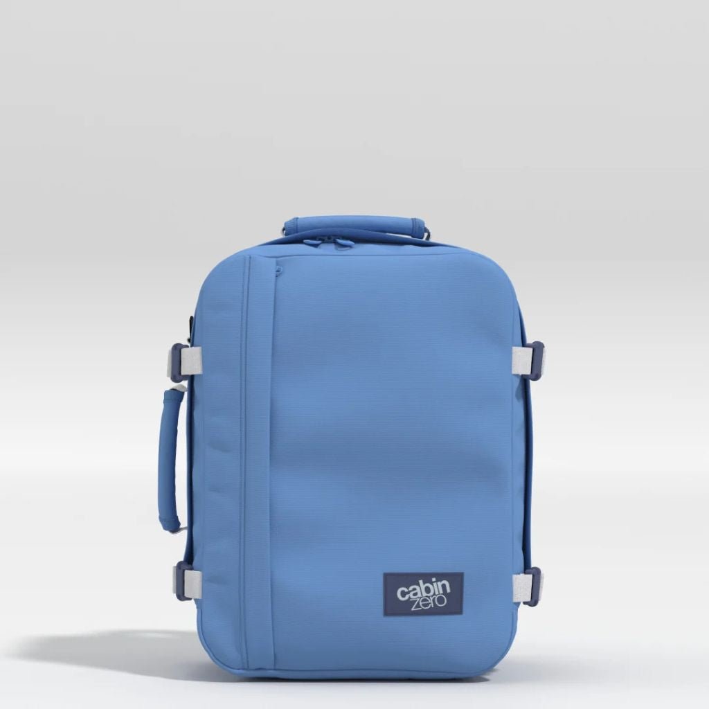CabinZero Classic 28L Lightweight Carry On Backpack - Infinity Blue - Love Luggage