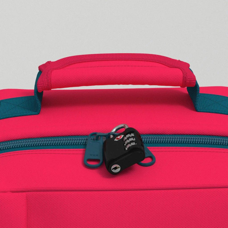 CabinZero Classic 28L Lightweight Carry On Backpack - Miami Magenta - Love Luggage