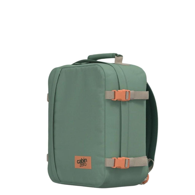 CabinZero Classic 28L Lightweight Carry On Backpack - Sage Forest - Love Luggage