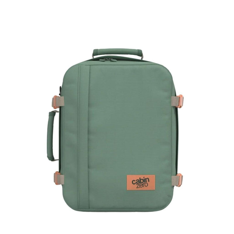 CabinZero Classic 28L Lightweight Carry On Backpack - Sage Forest - Love Luggage