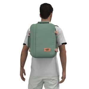 CabinZero Classic 28L Lightweight Carry On Backpack - Sage Forest - Love Luggage
