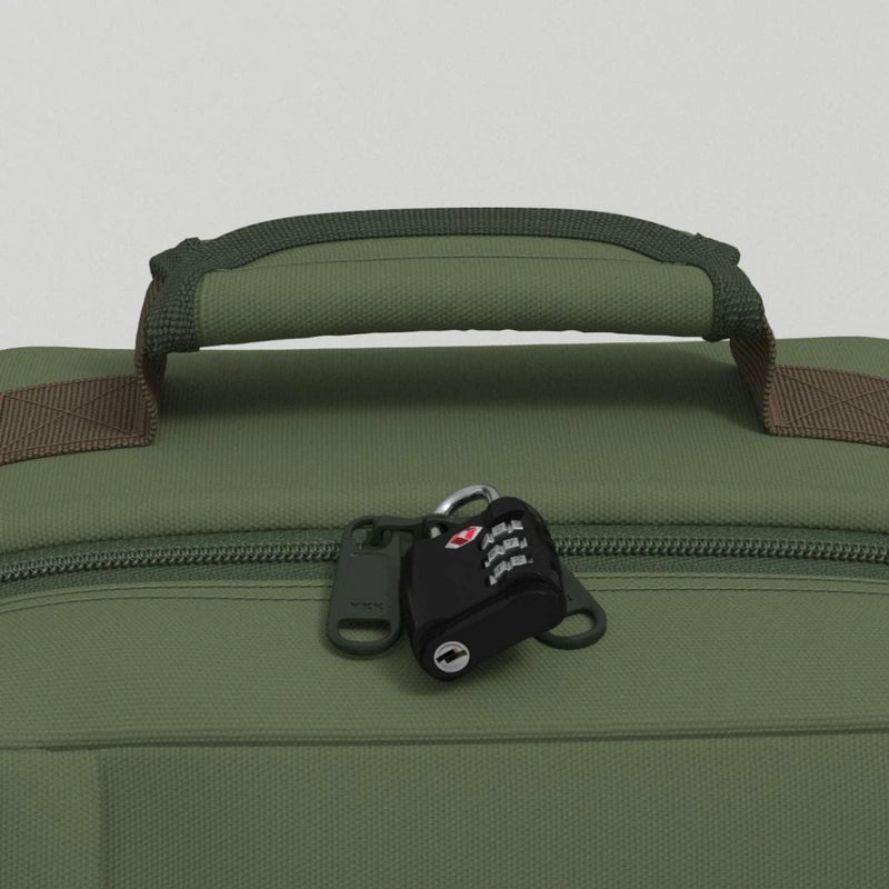 CabinZero Classic 44L Lightweight Carry On Backpack - Georgian Khaki - Love Luggage