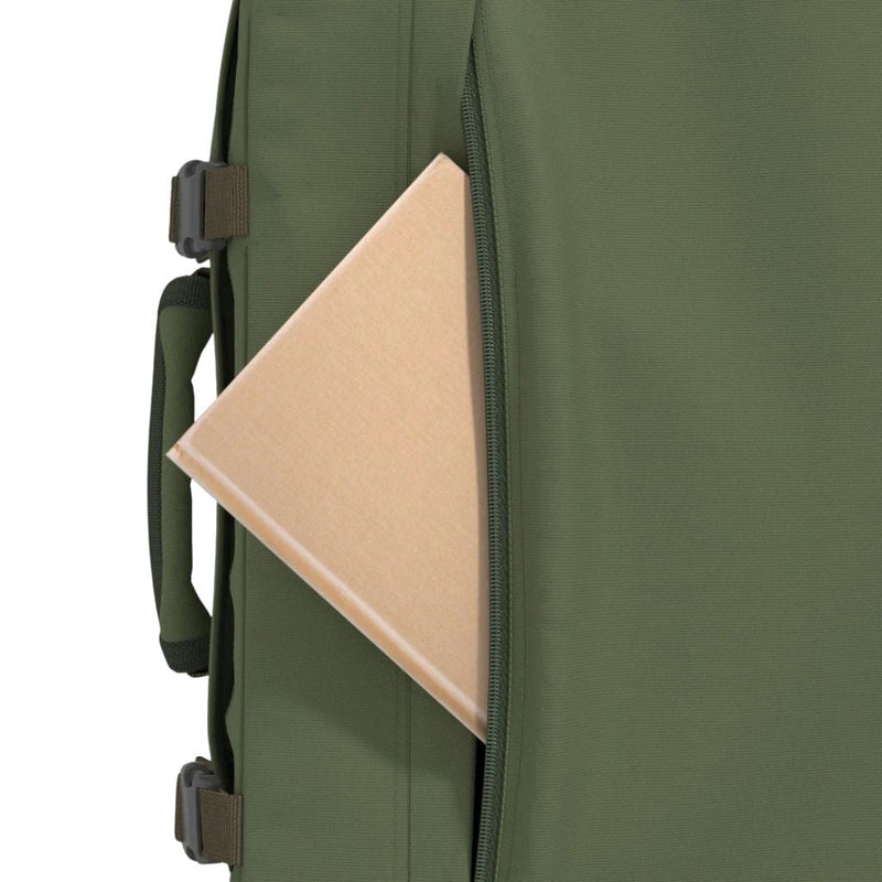 CabinZero Classic 44L Lightweight Carry On Backpack - Georgian Khaki - Love Luggage