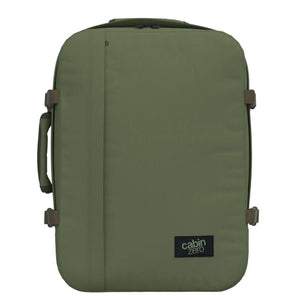 CabinZero Classic 44L Lightweight Carry On Backpack - Georgian Khaki - Love Luggage