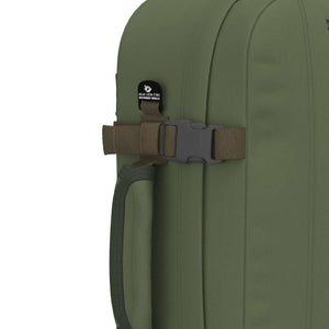 CabinZero Classic 44L Lightweight Carry On Backpack - Georgian Khaki - Love Luggage