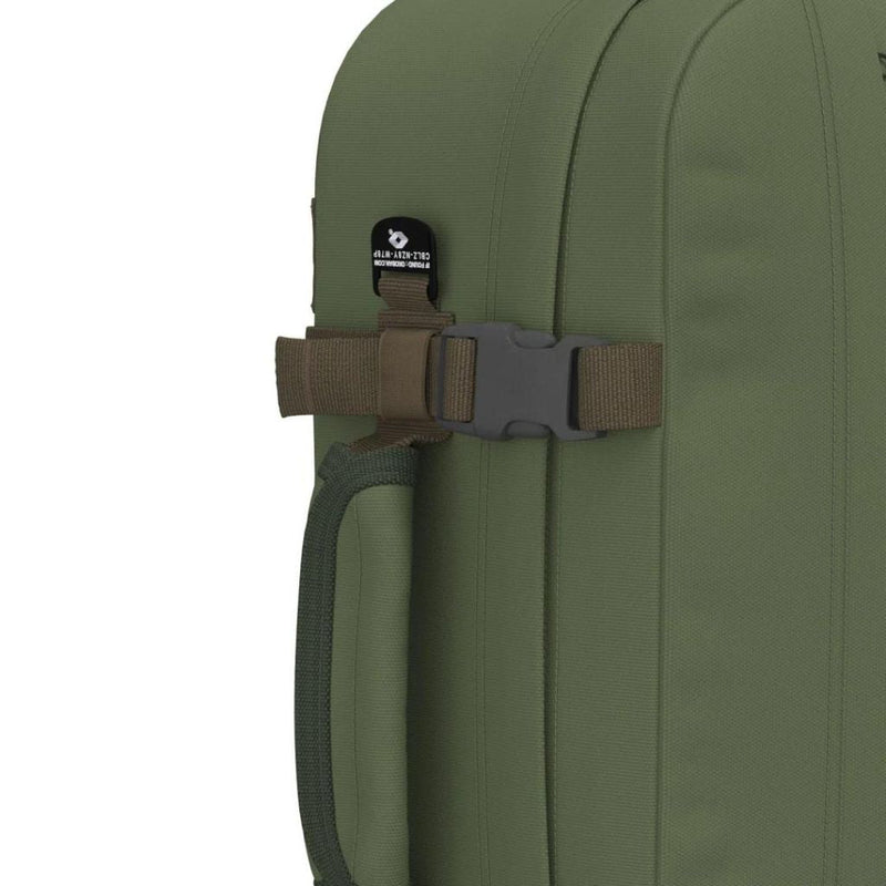 CabinZero Classic 44L Lightweight Carry On Backpack - Georgian Khaki - Love Luggage