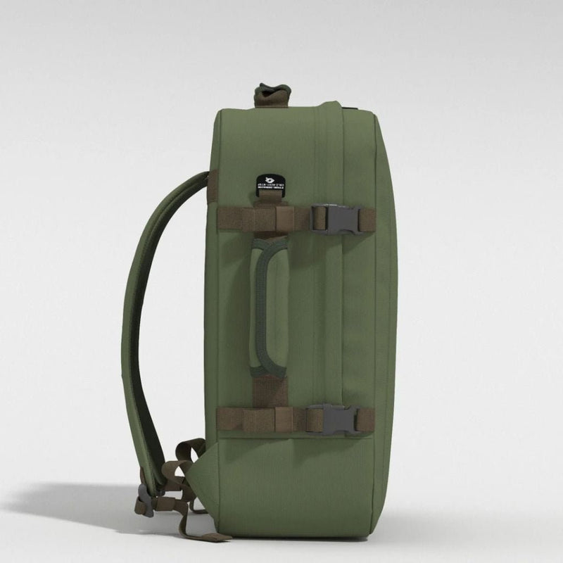 CabinZero Classic 44L Lightweight Carry On Backpack - Georgian Khaki - Love Luggage